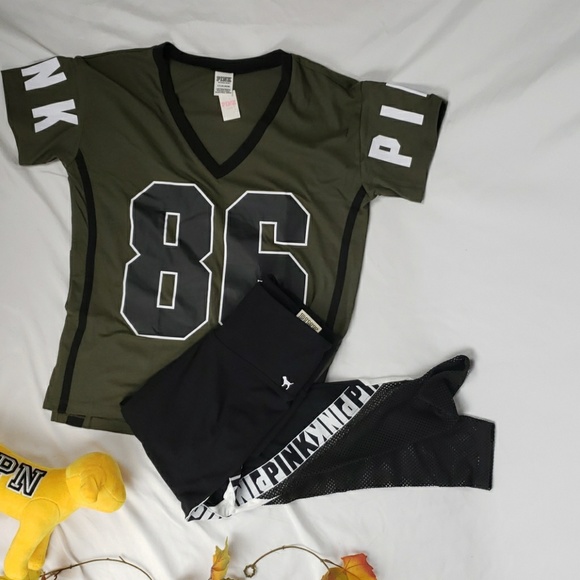 PINK Victoria's Secret Other - Ultimate high waist Mesh leggings and perfect tee